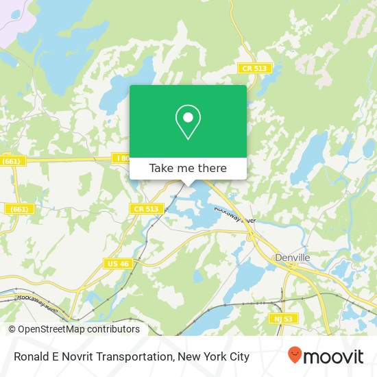 Ronald E Novrit Transportation map