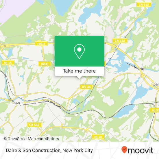 Daire & Son Construction map