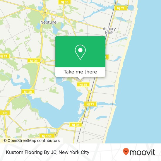 Mapa de Kustom Flooring By JC