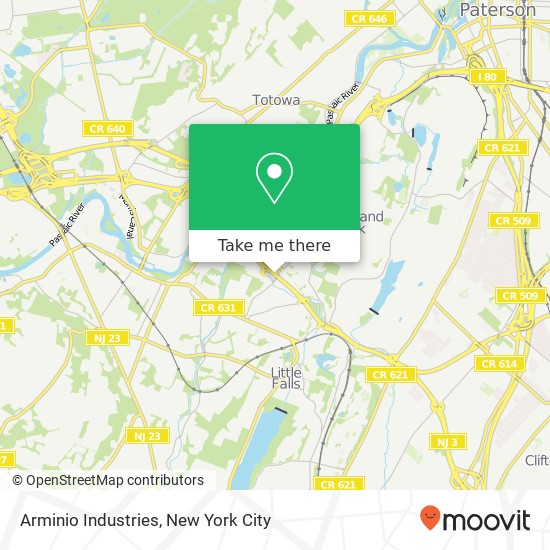 Mapa de Arminio Industries