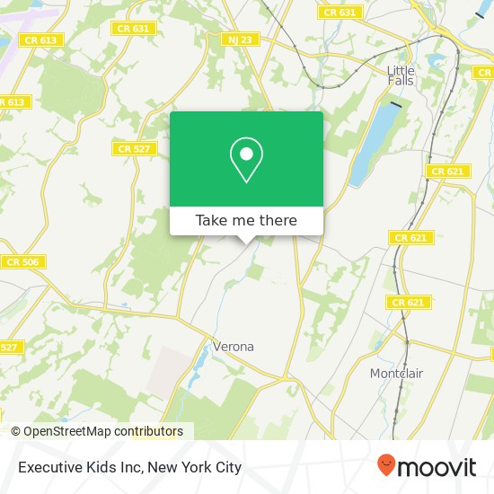 Mapa de Executive Kids Inc