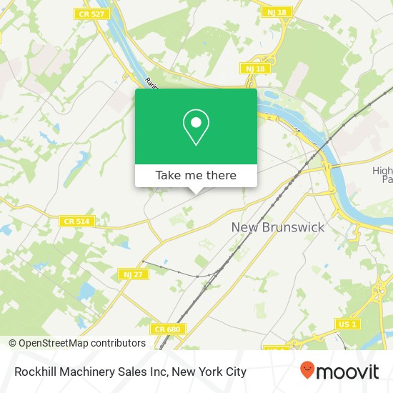 Rockhill Machinery Sales Inc map