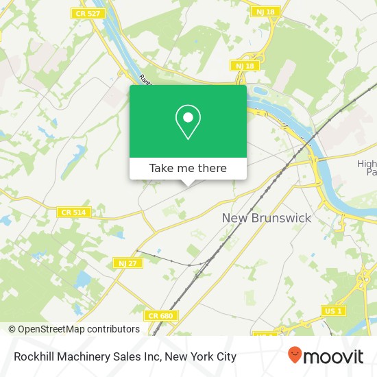 Mapa de Rockhill Machinery Sales Inc