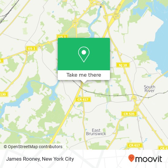 James Rooney map