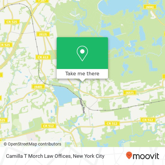 Camilla T Morch Law Offices map