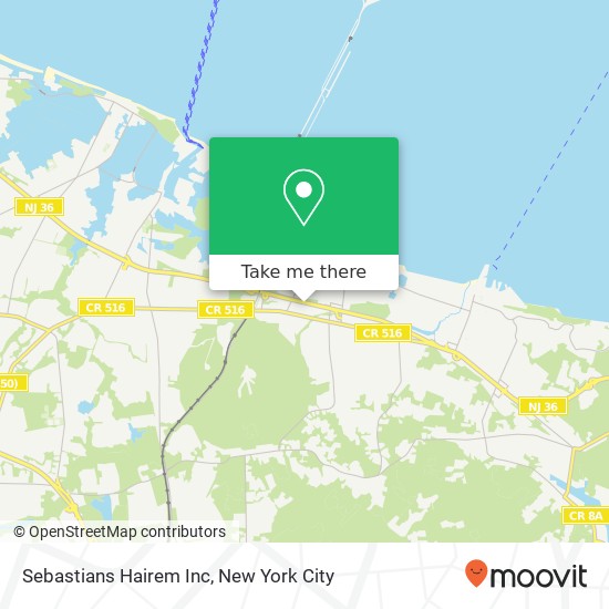 Sebastians Hairem Inc map