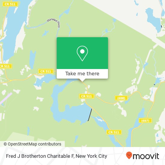 Mapa de Fred J Brotherton Charitable F