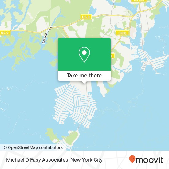 Mapa de Michael D Fasy Associates