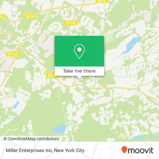 Miller Enterprises Inc map