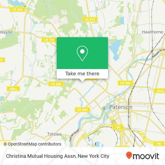 Christina Mutual Housing Assn map