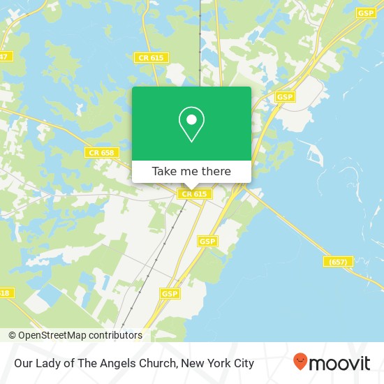 Our Lady of The Angels Church map