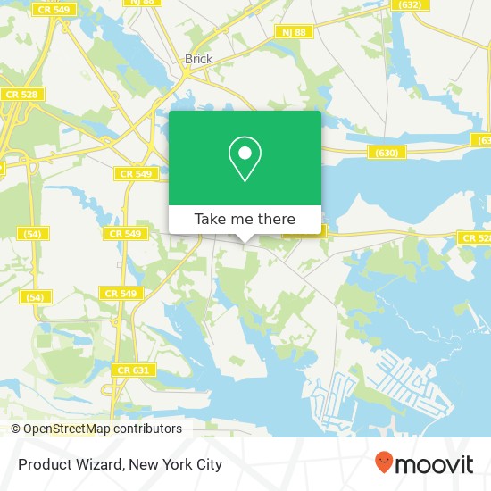 Mapa de Product Wizard