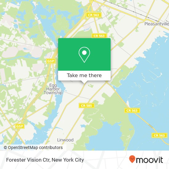 Forester Vision Ctr map