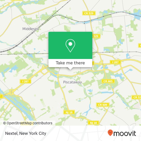 Nextel map