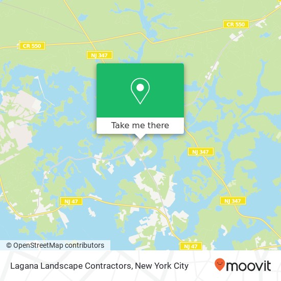 Mapa de Lagana Landscape Contractors