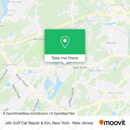Mapa de JAb Golf Car Repair & Svc