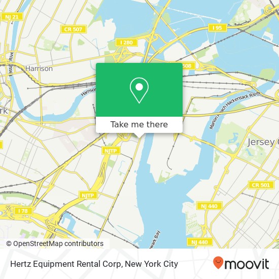 Hertz Equipment Rental Corp map