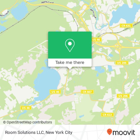 Mapa de Room Solutions LLC