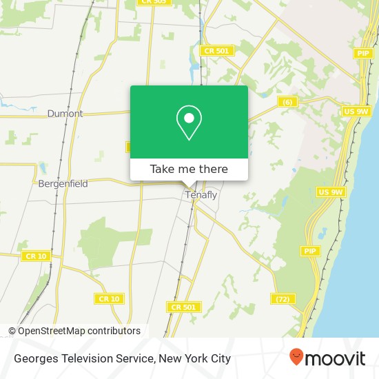 Georges Television Service map