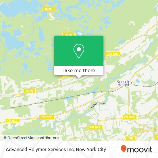 Advanced Polymer Services Inc map