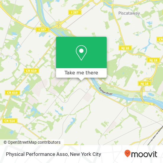 Physical Performance Asso map