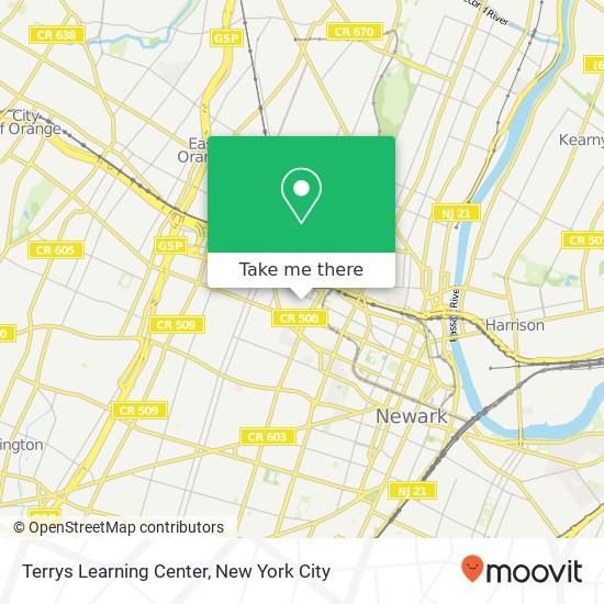 Terrys Learning Center map