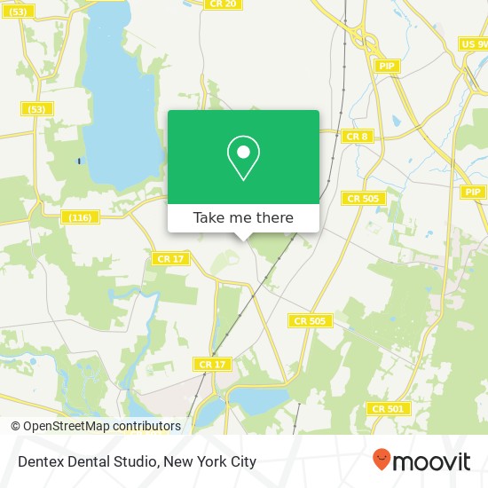 Dentex Dental Studio map