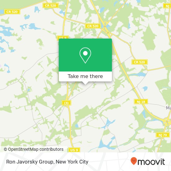 Ron Javorsky Group map