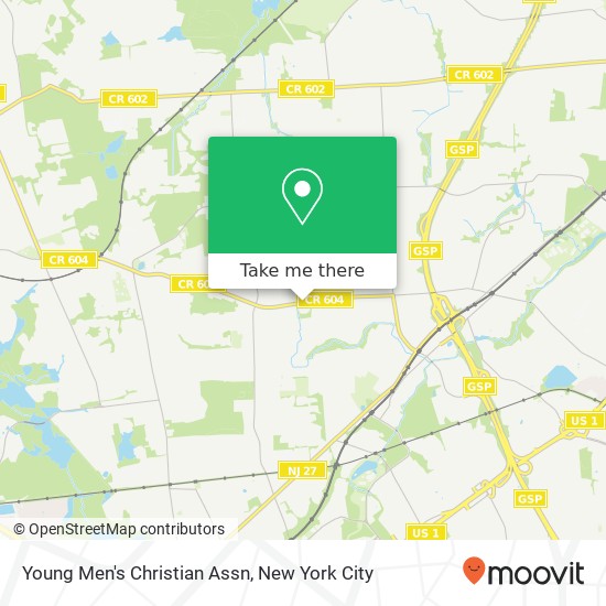 Mapa de Young Men's Christian Assn