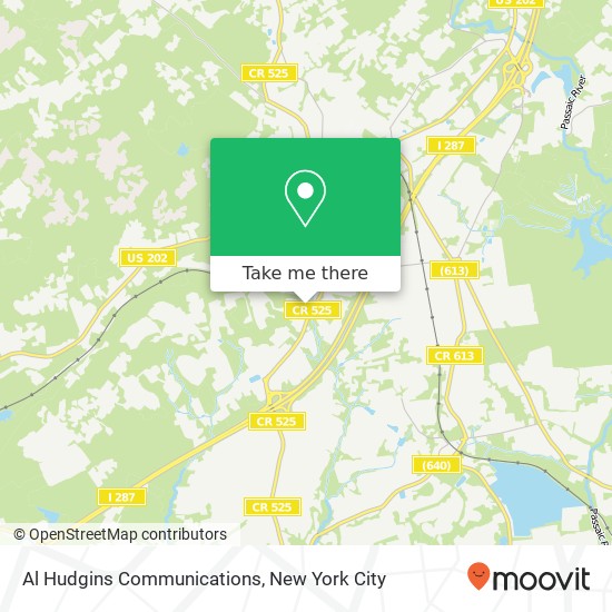 Al Hudgins Communications map