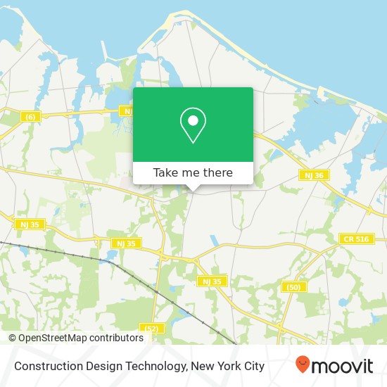 Construction Design Technology map