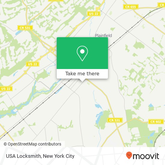 Mapa de USA Locksmith