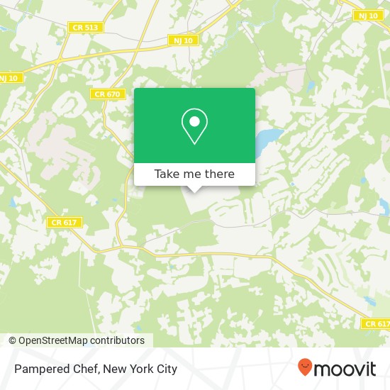 Mapa de Pampered Chef