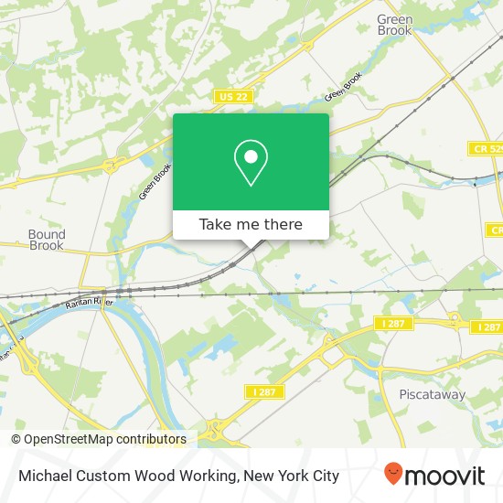 Michael Custom Wood Working map