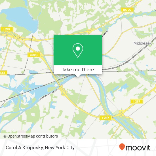 Mapa de Carol A Kroposky