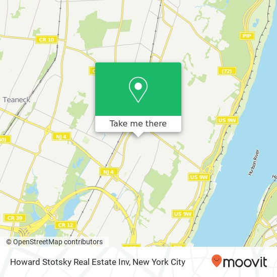 Mapa de Howard Stotsky Real Estate Inv