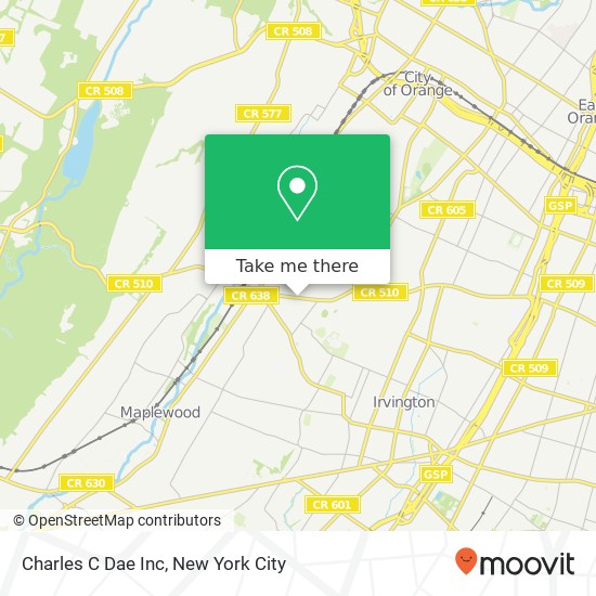 Charles C Dae Inc map
