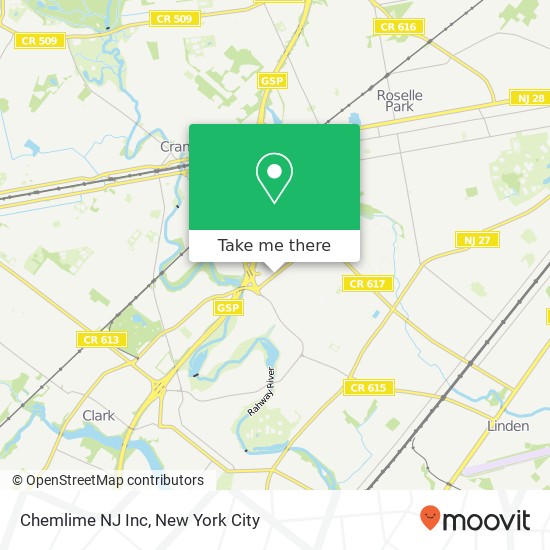 Mapa de Chemlime NJ Inc