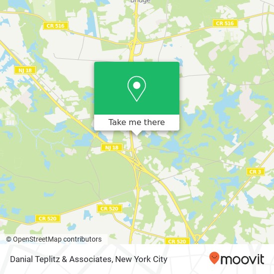 Danial Teplitz & Associates map