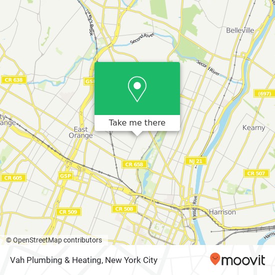 Mapa de Vah Plumbing & Heating