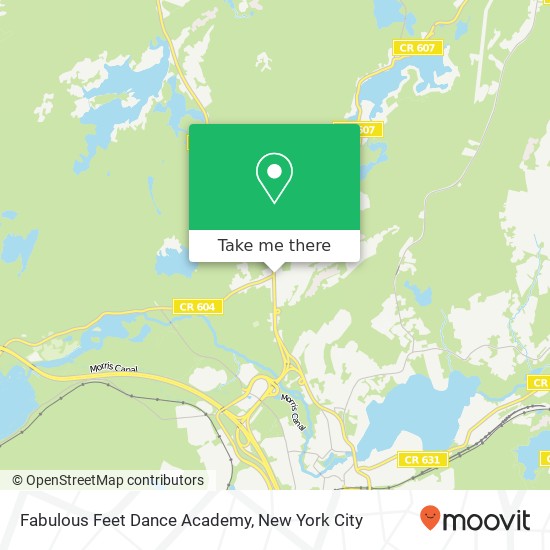 Mapa de Fabulous Feet Dance Academy