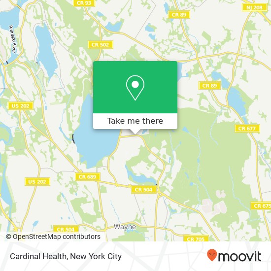 Cardinal Health map