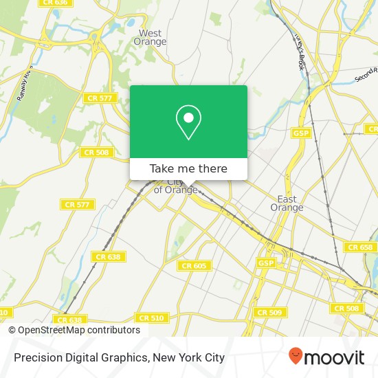 Precision Digital Graphics map