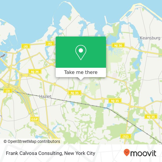 Mapa de Frank Calvosa Consulting