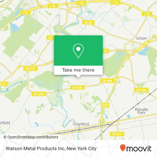 Watson Metal Products Inc map