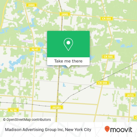 Mapa de Madison Advertising Group Inc