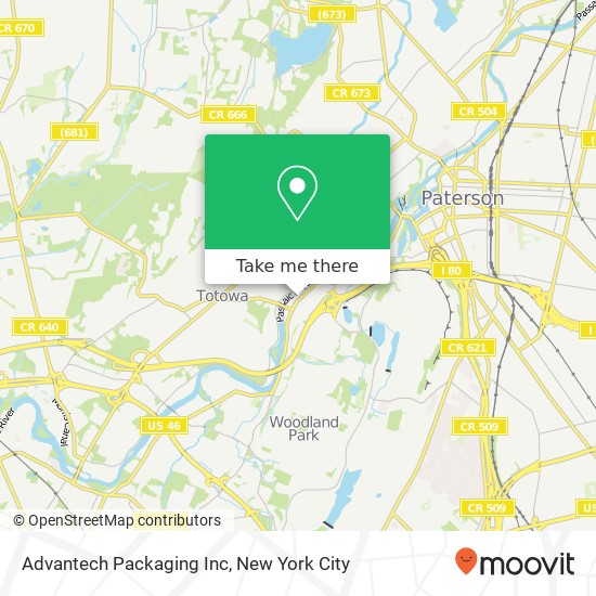 Advantech Packaging Inc map