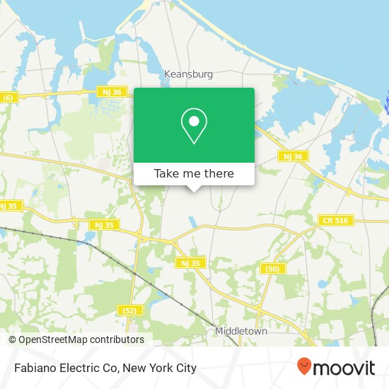 Fabiano Electric Co map