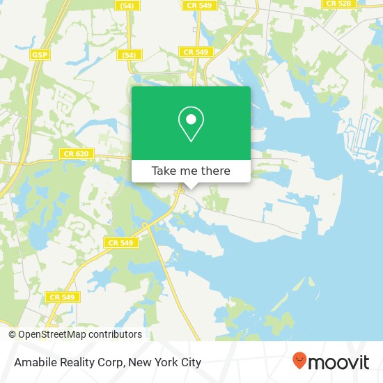 Mapa de Amabile Reality Corp