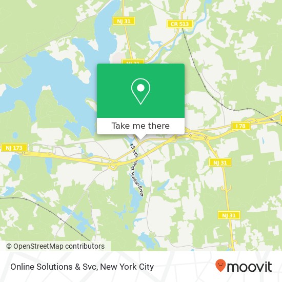 Online Solutions & Svc map